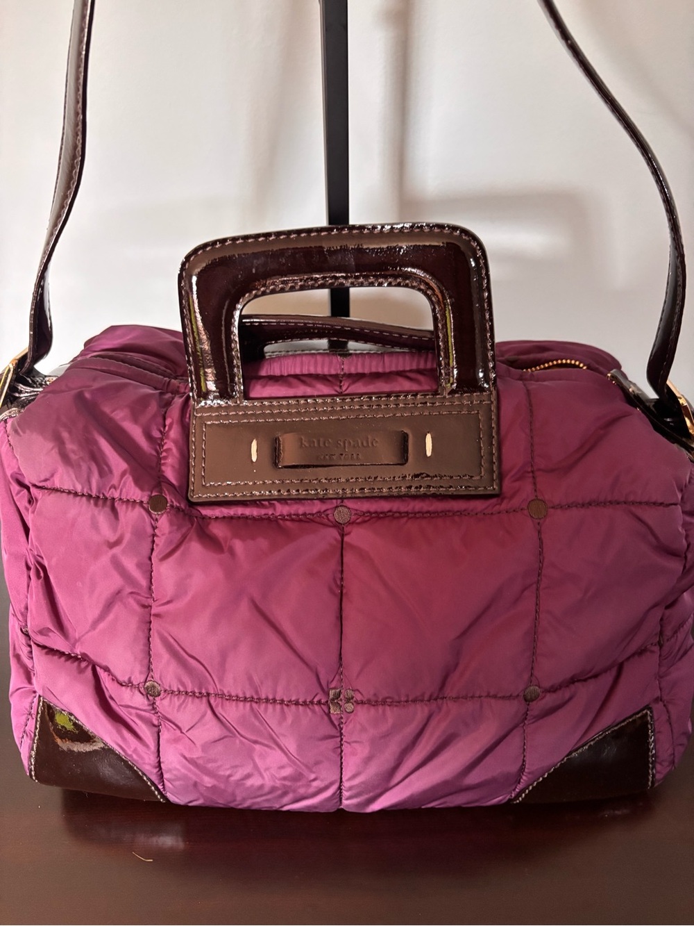 Vintage Kate Spade Zermatt/Alpine Wonder Duffle Shoulder Bag